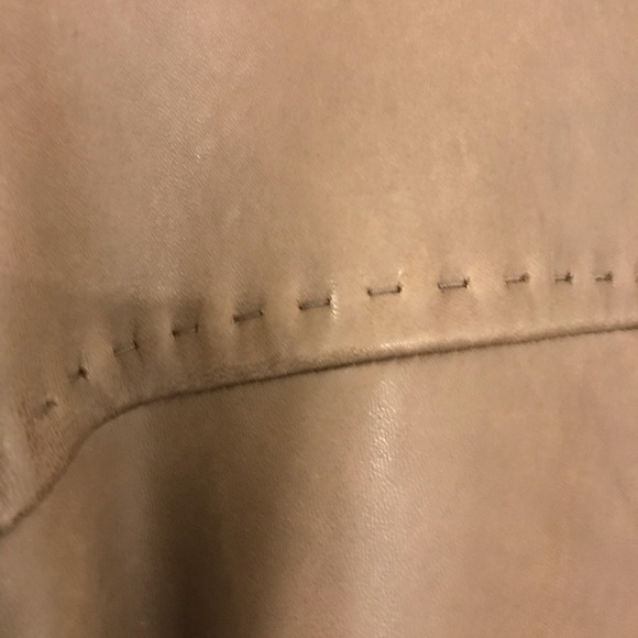 Beautiful soft leather full length coat . Extremely Classy. Thanks - Picture 6 of 8